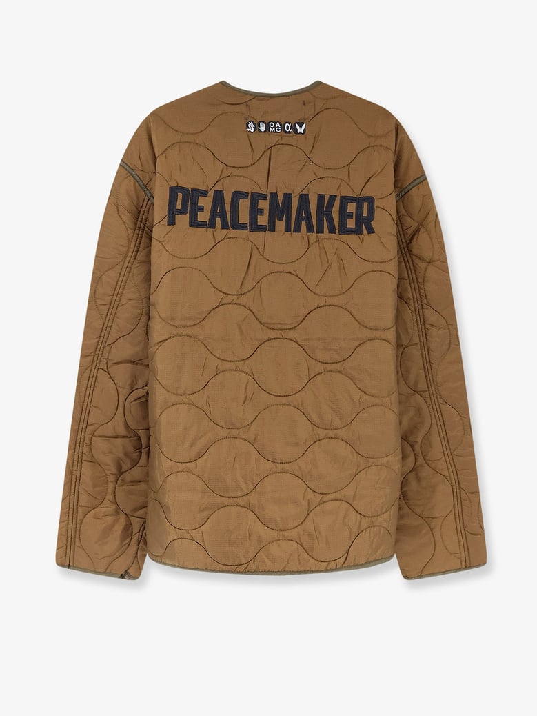 jacket combat liner quilted nylon brown by Selfnex