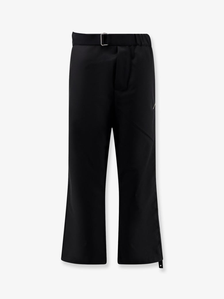 wool blend trousers by Selfnex