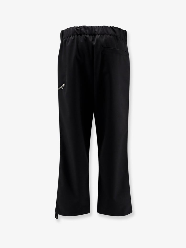 wool blend trousers by Selfnex