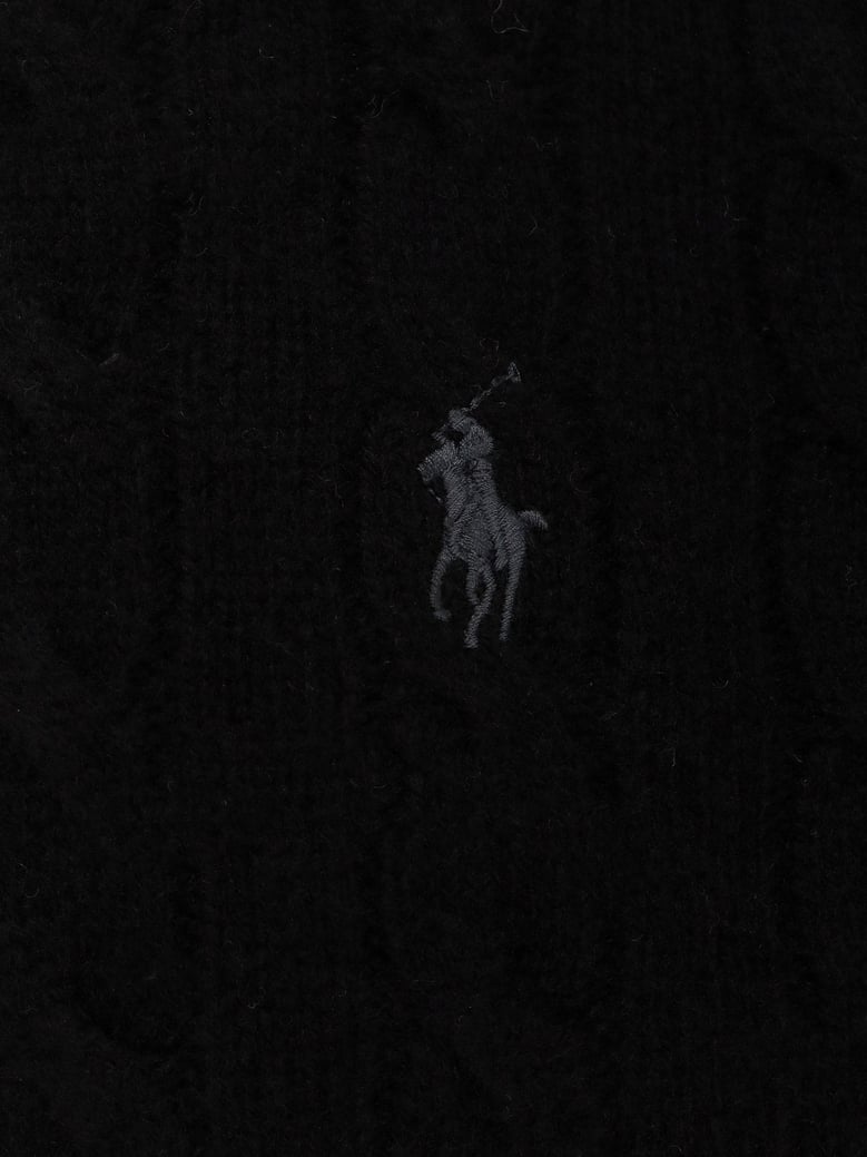 wool and cashmere sweater with logo by Selfnex
