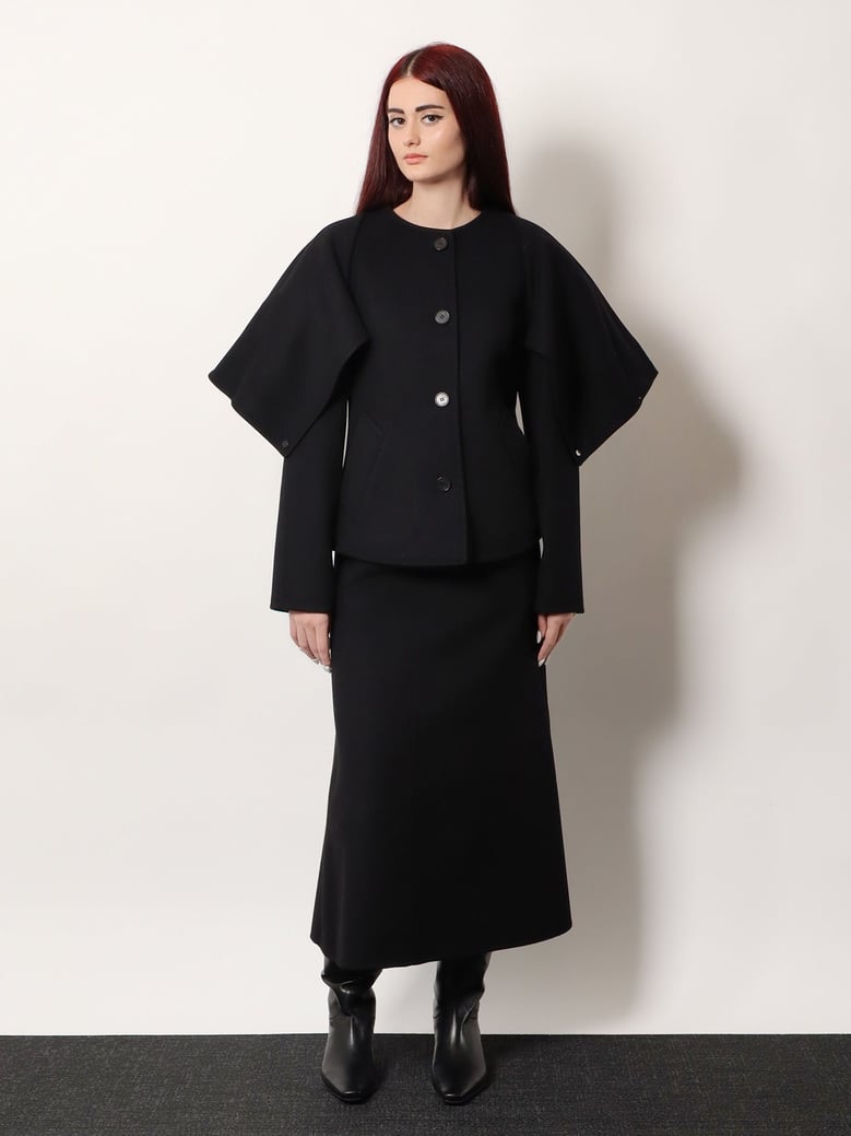 blazer wool-cashmere black by Selfnex