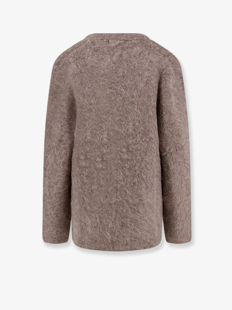 alpaca blend cardigan by Selfnex