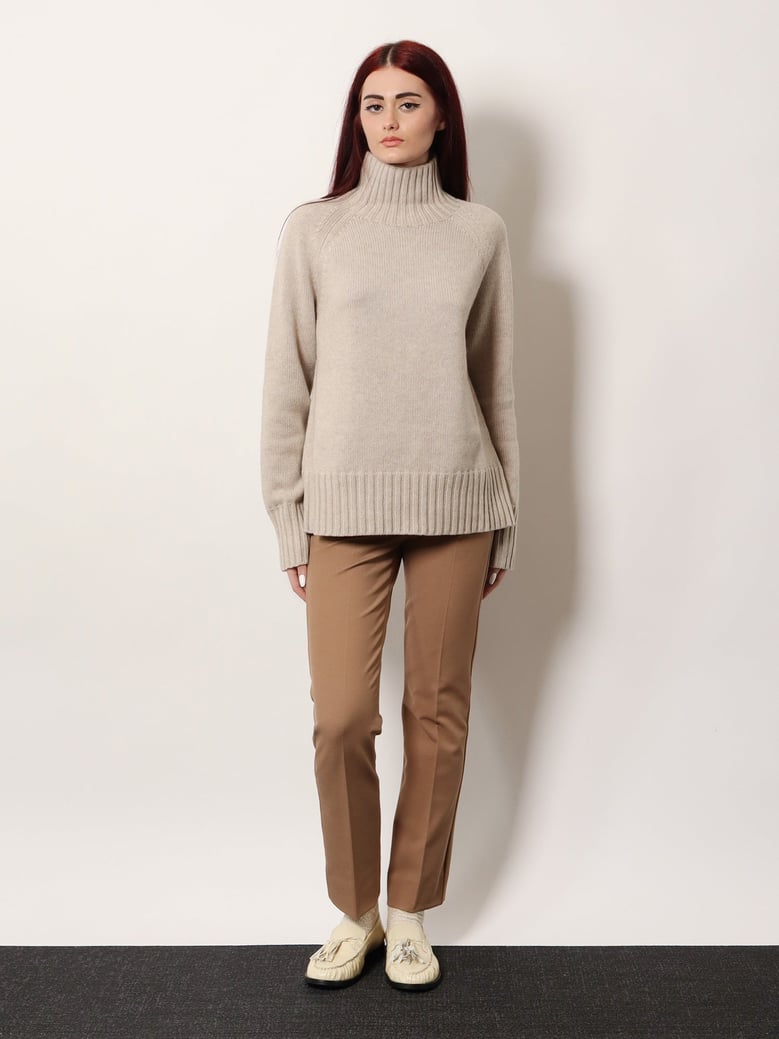 cotton blend trousers by Selfnex
