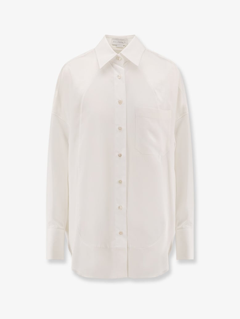 oversize satin shirt by Selfnex