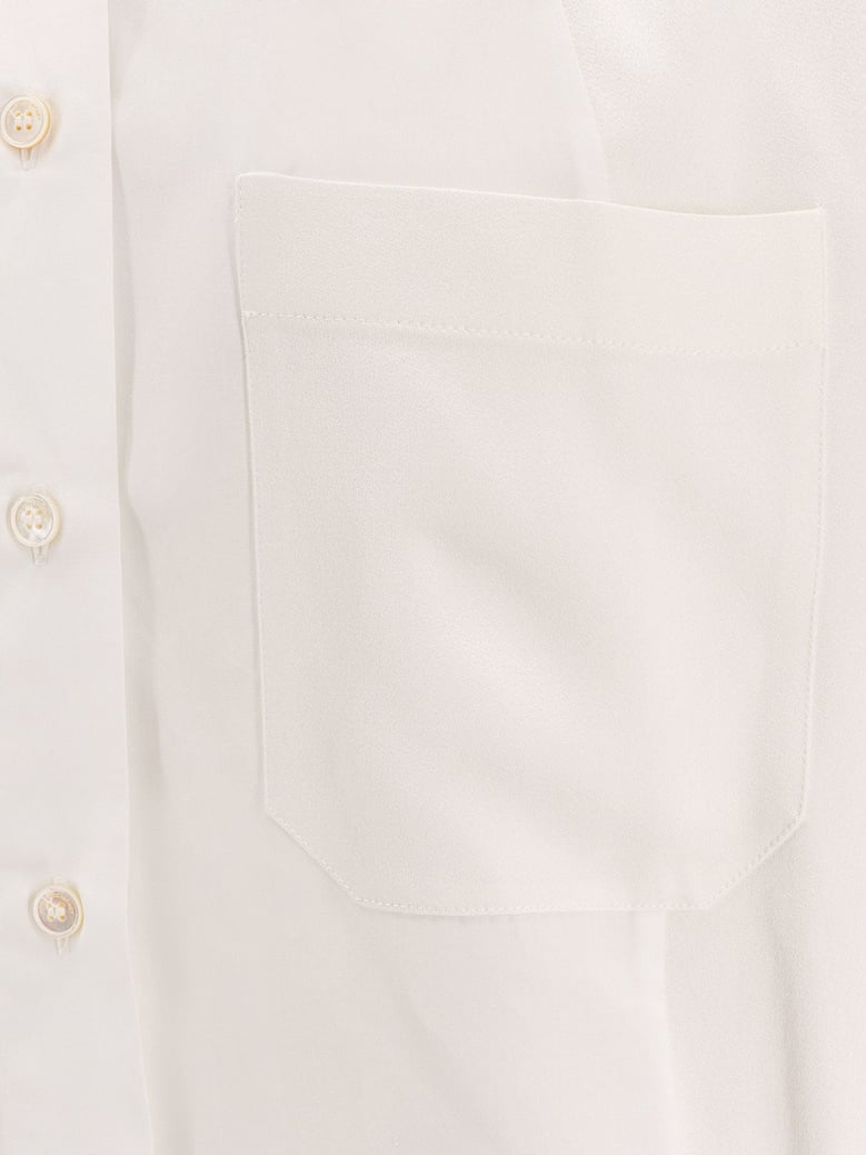 oversize satin shirt by Selfnex
