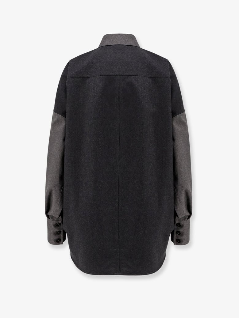 oversize wool shirt by Selfnex
