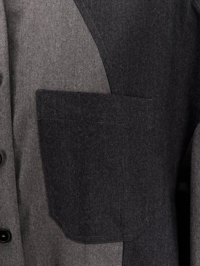 oversize wool shirt by Selfnex