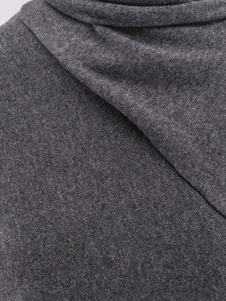 cashmere and cotton turtleneck sweater by Selfnex