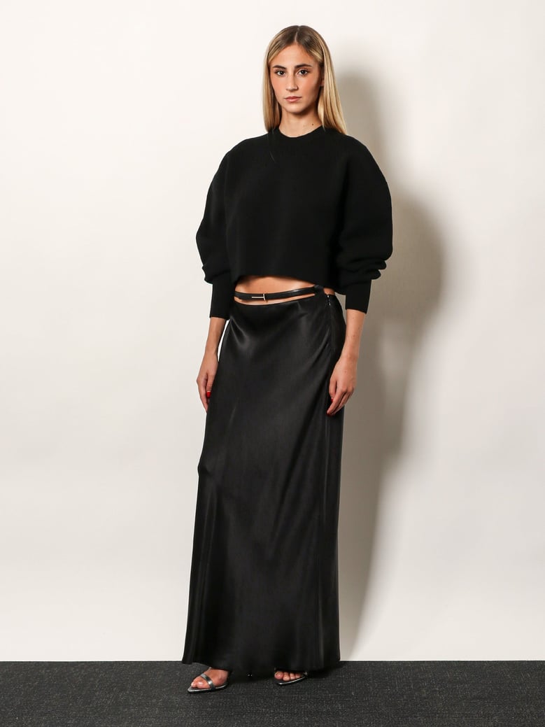 wool and cashmere sweater by Selfnex