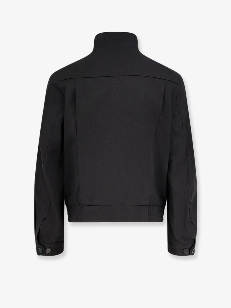 wool-blend zip jacket by Selfnex