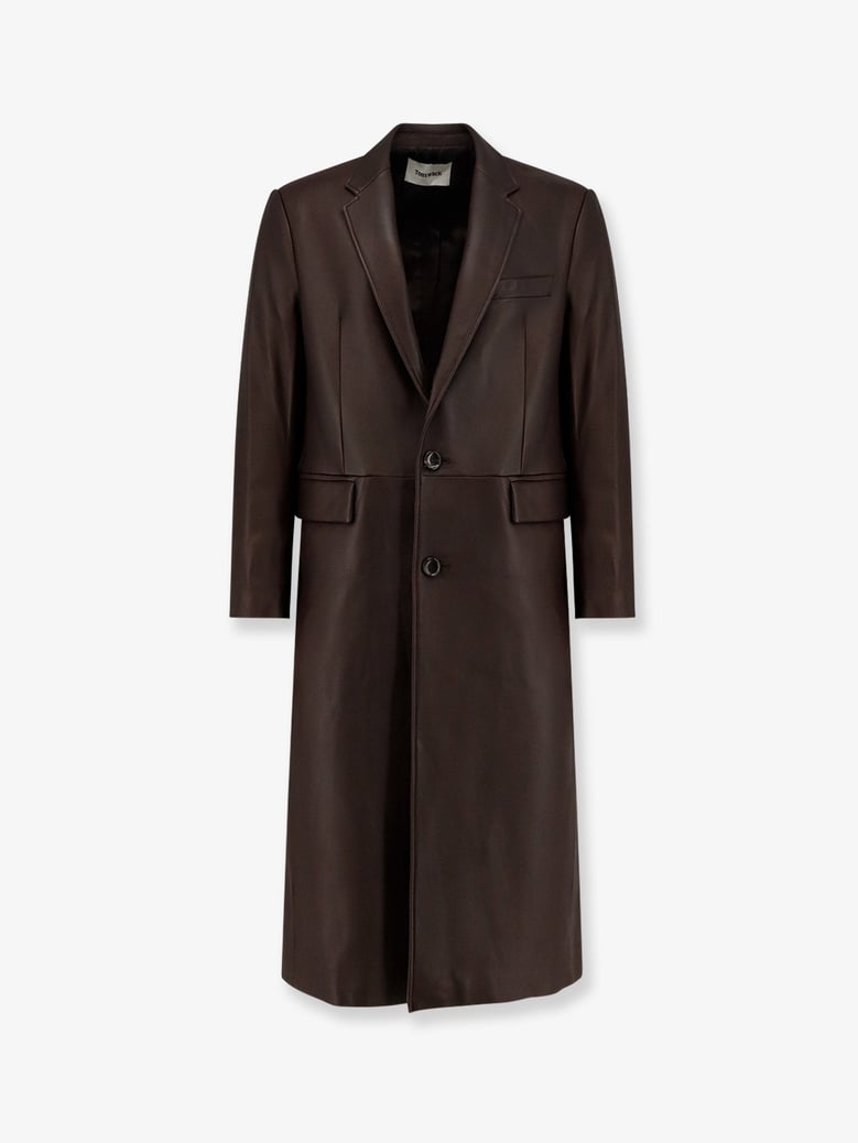 unisex leather coat by Selfnex