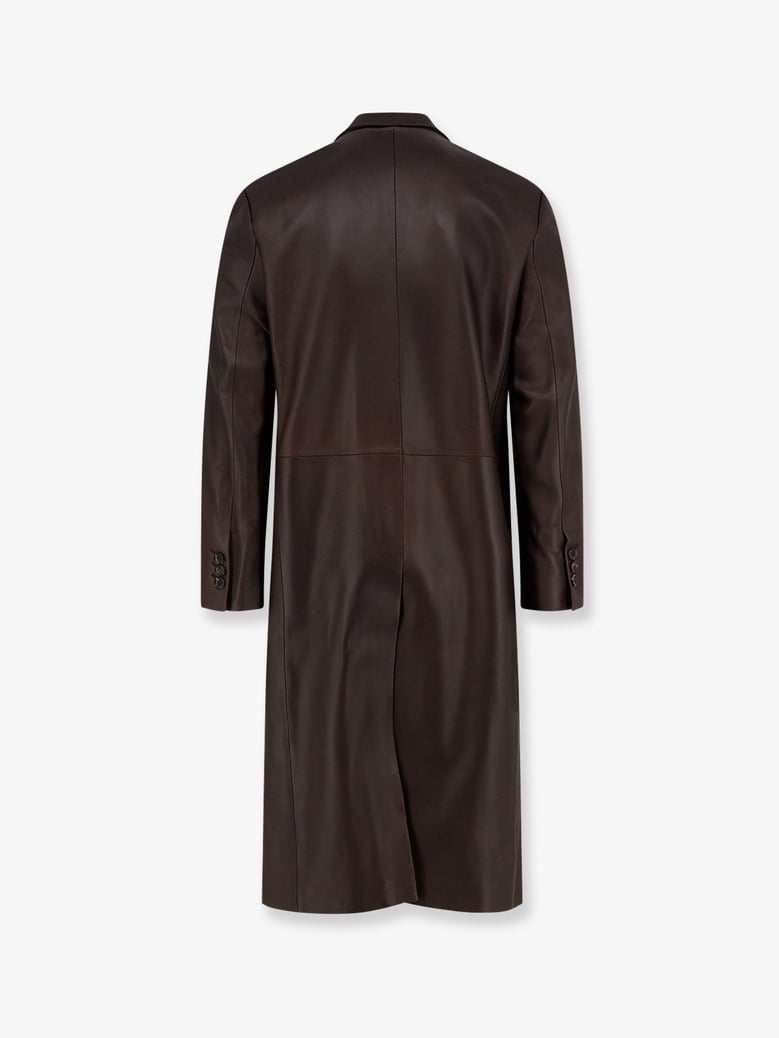 unisex leather coat by Selfnex