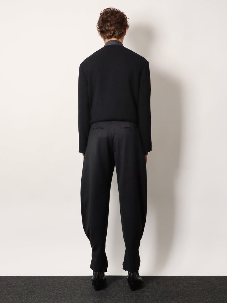 wool blend unisex trousers by Selfnex