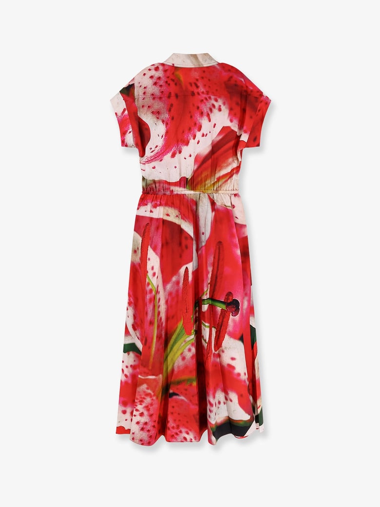 silk chemisier dress by Selfnex