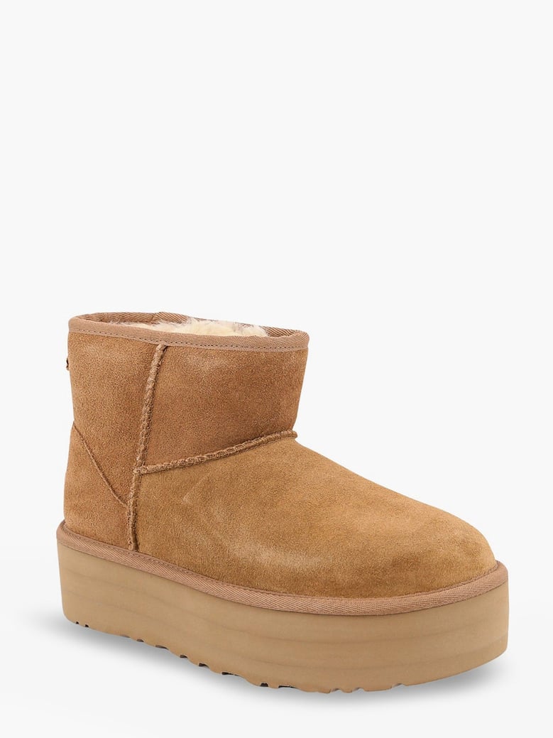 classic mini platform suede ankle boots by Selfnex