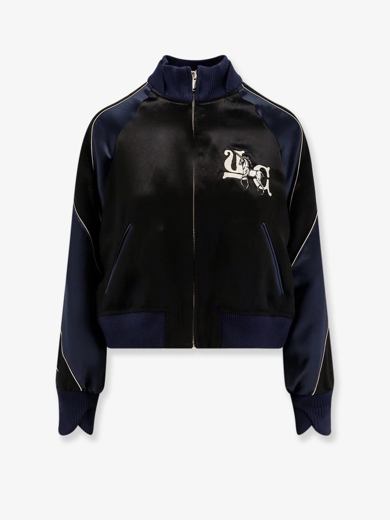 satin bomber jacket by Selfnex