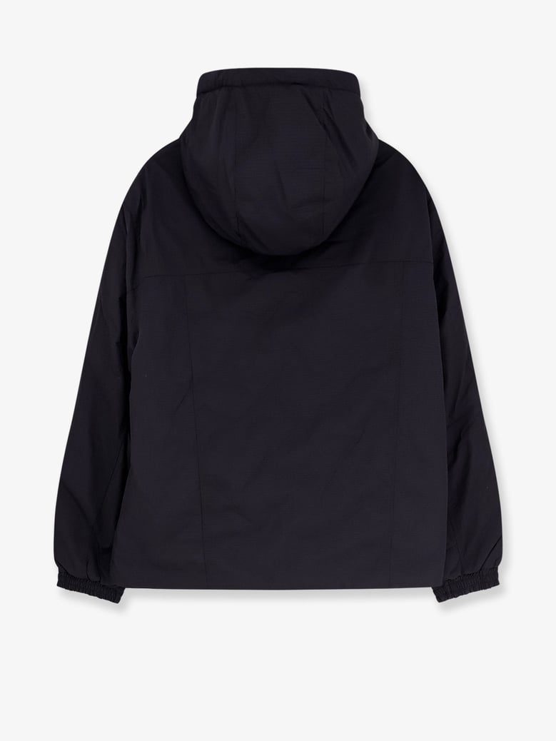 nylon jacket with adjustable hood by Selfnex