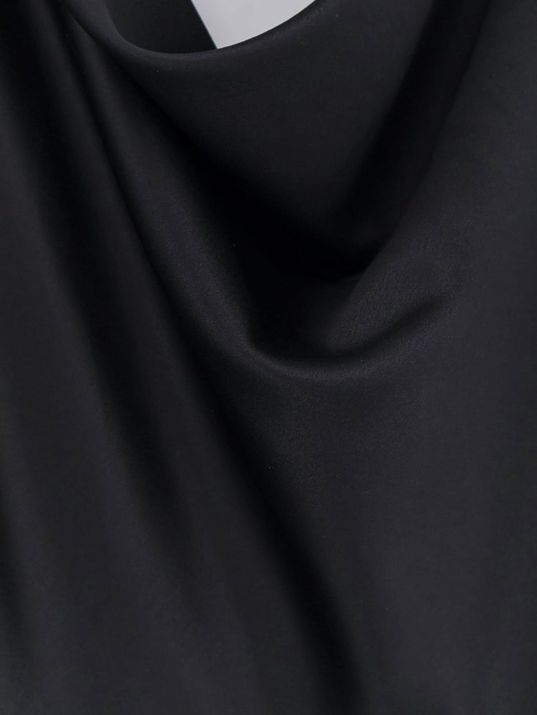 satin long dress by Selfnex