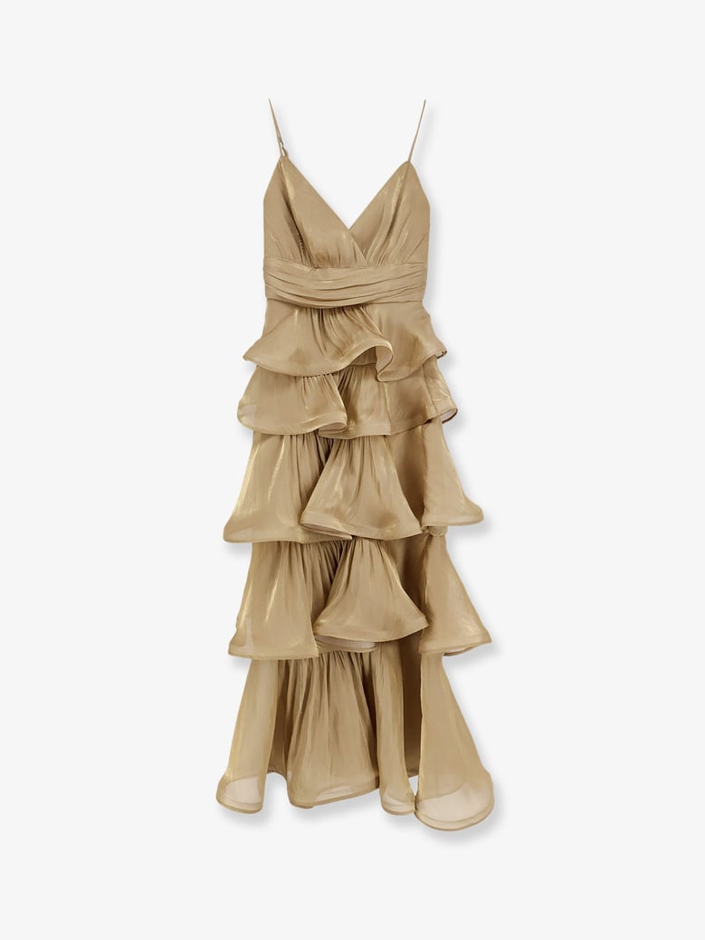 long flounced dress by Selfnex