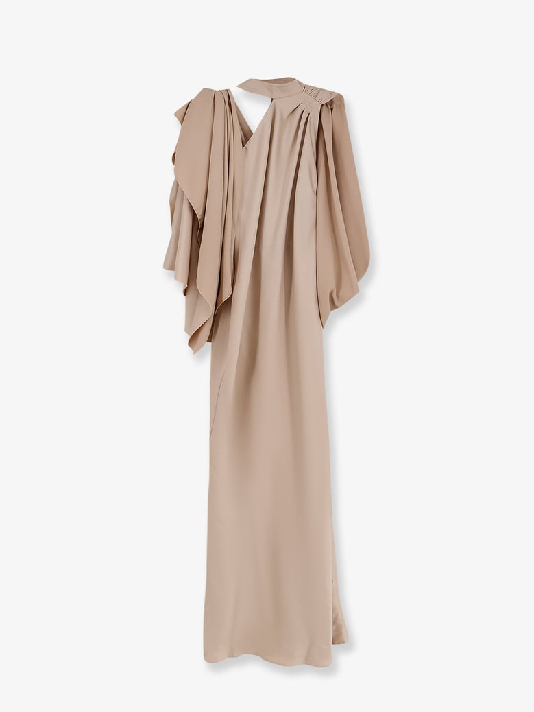 long dress with satin band by Selfnex