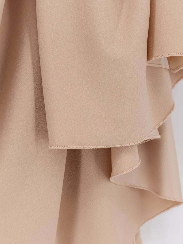 long dress with satin band by Selfnex