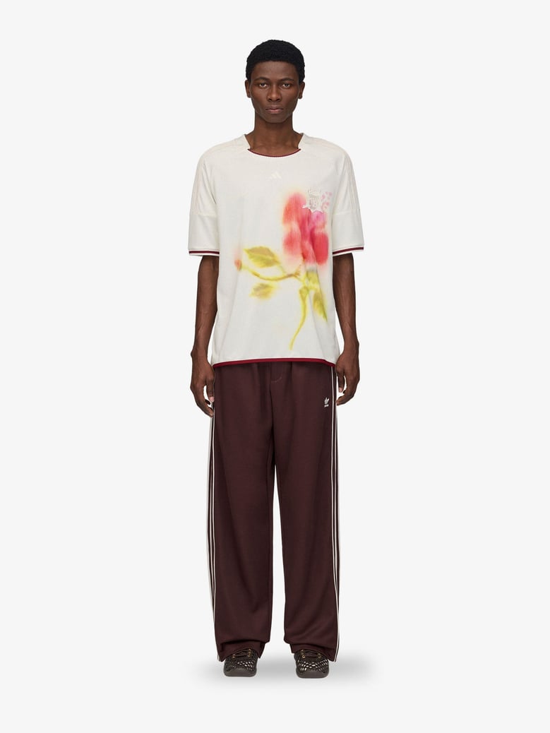 recycled track trousers brown by Selfnex