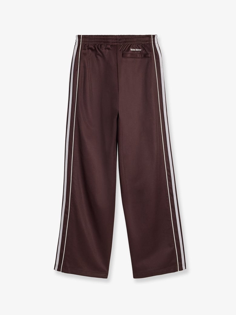 recycled track trousers brown by Selfnex