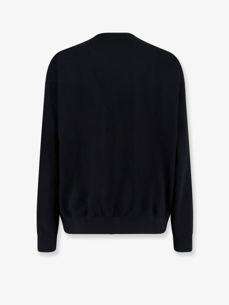sweatshirt cotton-blend black by Selfnex