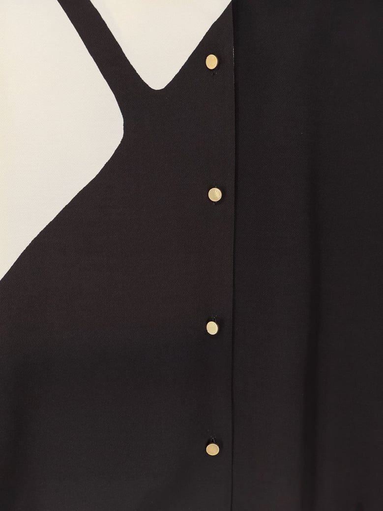 viscose shirt black by Selfnex