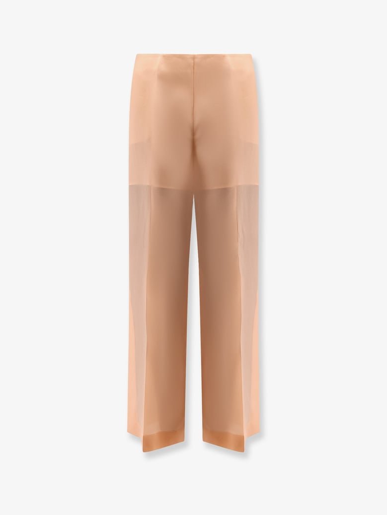 trousers silk orange by Selfnex