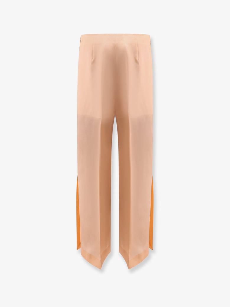 trousers silk orange by Selfnex