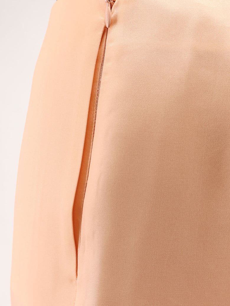 trousers silk orange by Selfnex