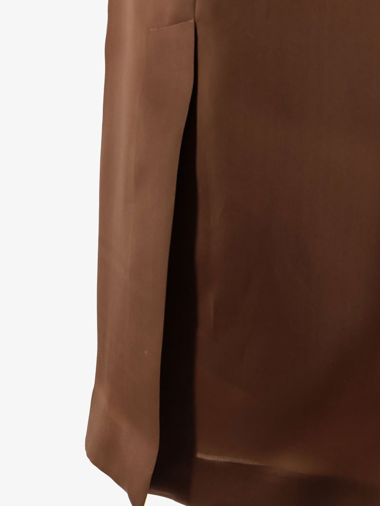 trousers brown silk by Selfnex