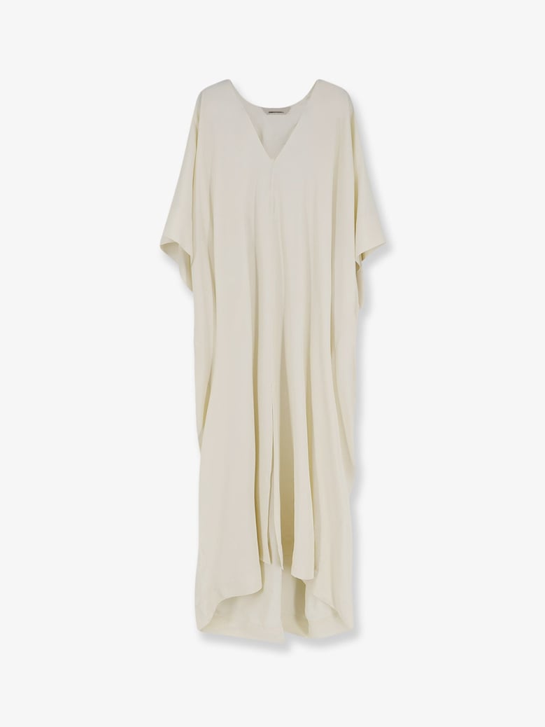 long viscose dress beige by Selfnex