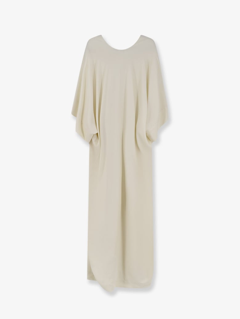long viscose dress beige by Selfnex
