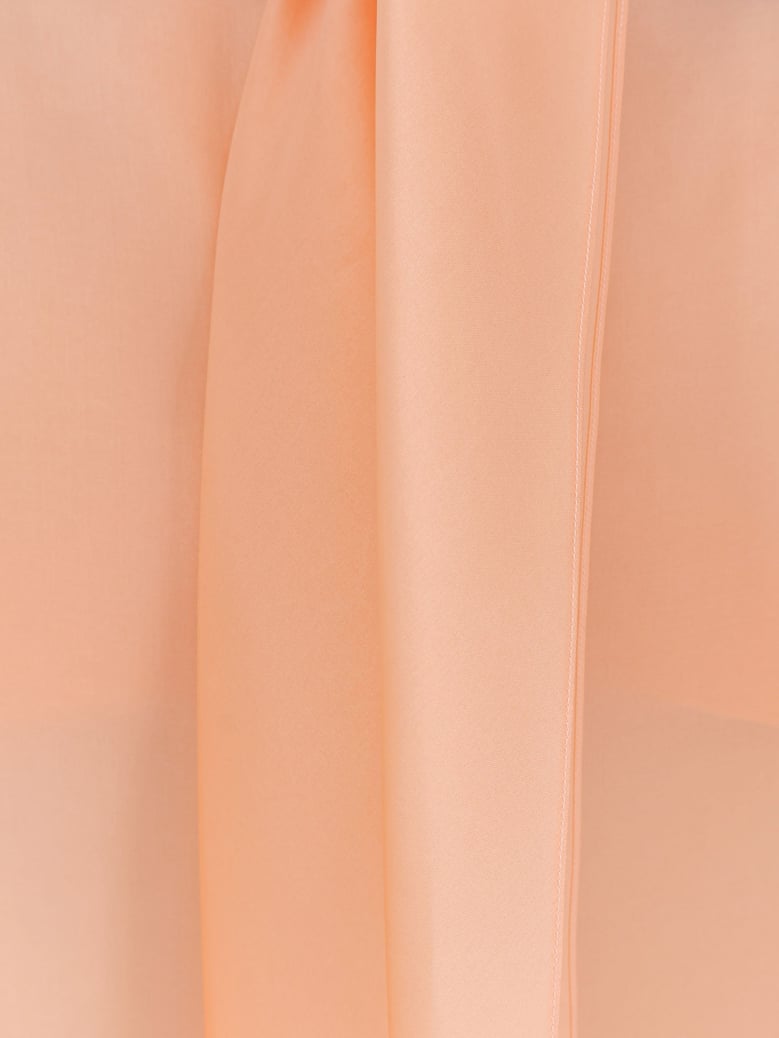cape in pink silk by Selfnex