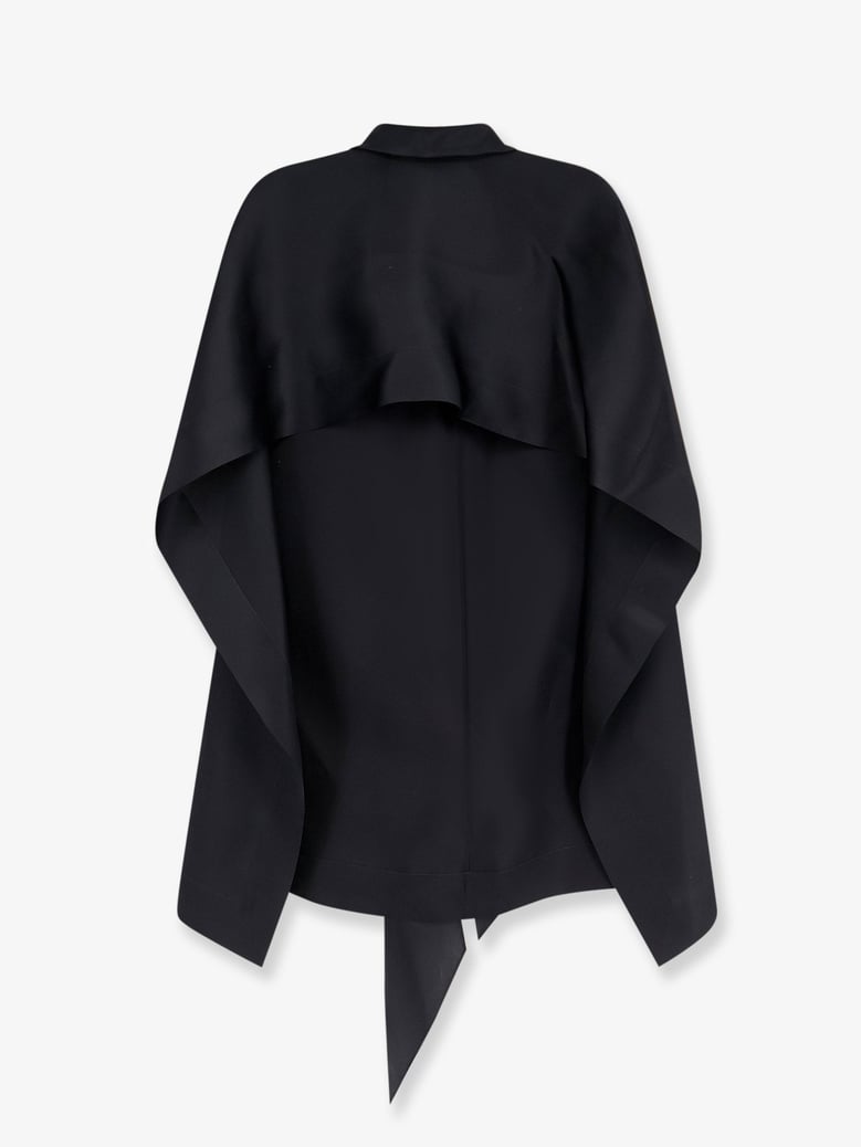silk cape black by Selfnex