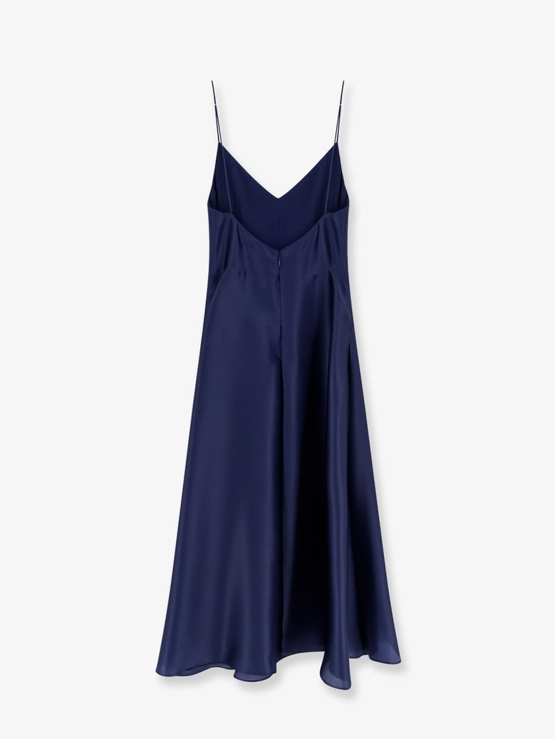 dress silk blue by Selfnex