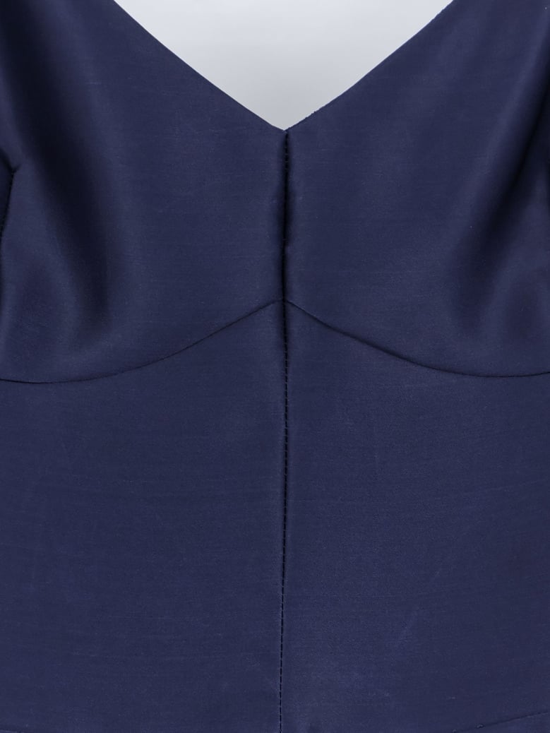dress silk blue by Selfnex