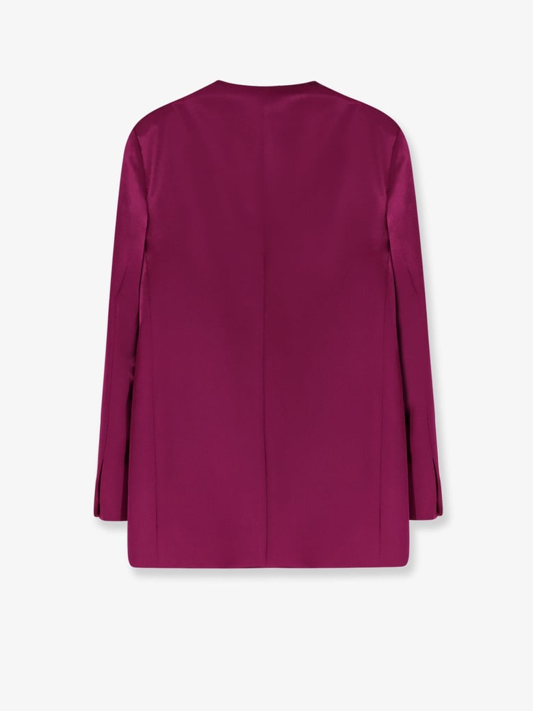 satin blazer by Selfnex