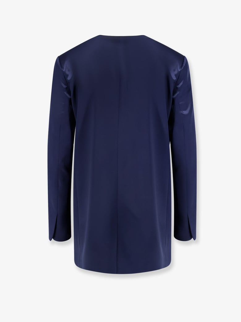 blazer satin blue by Selfnex