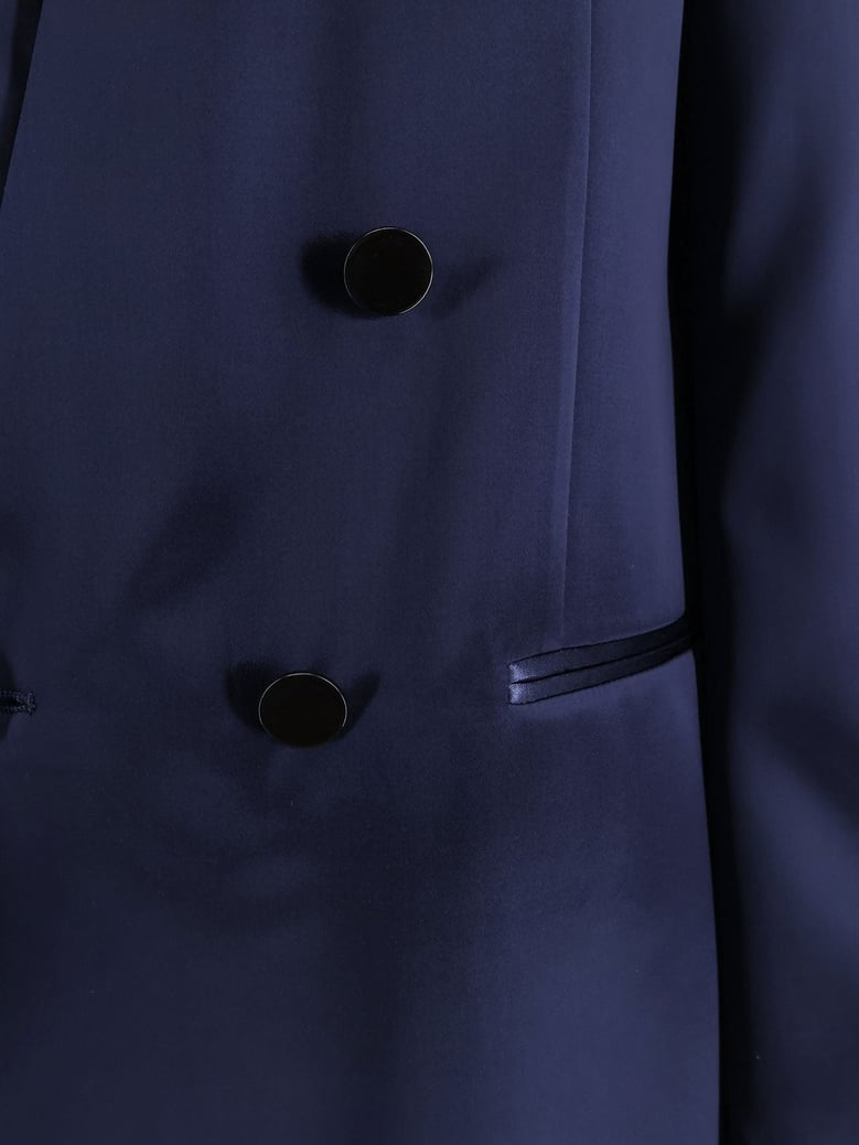 blazer satin blue by Selfnex