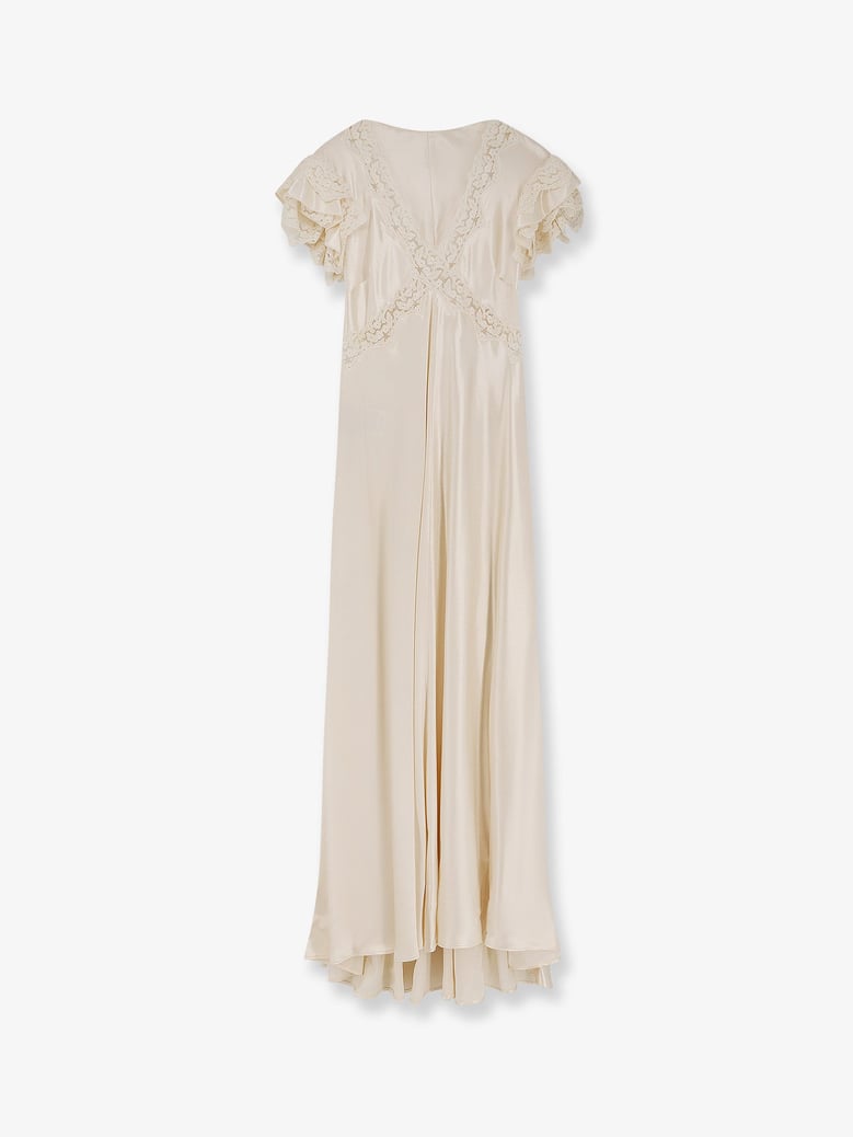 viscose long dress by Selfnex