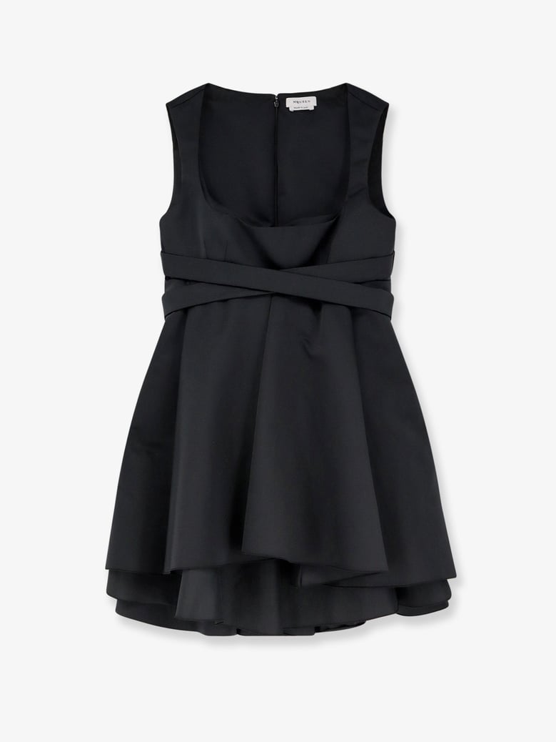 dress taffeta black by Selfnex