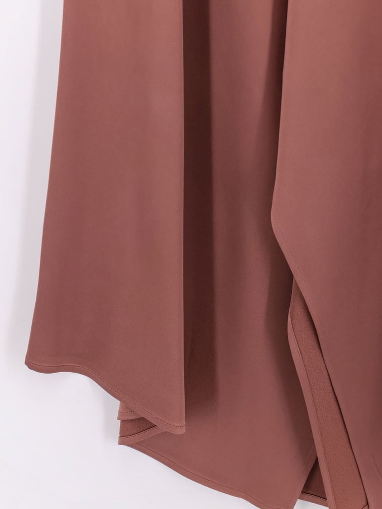 skirt satin pink by Selfnex