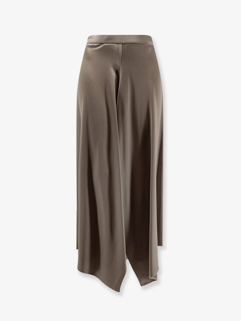 skirt satin green by Selfnex