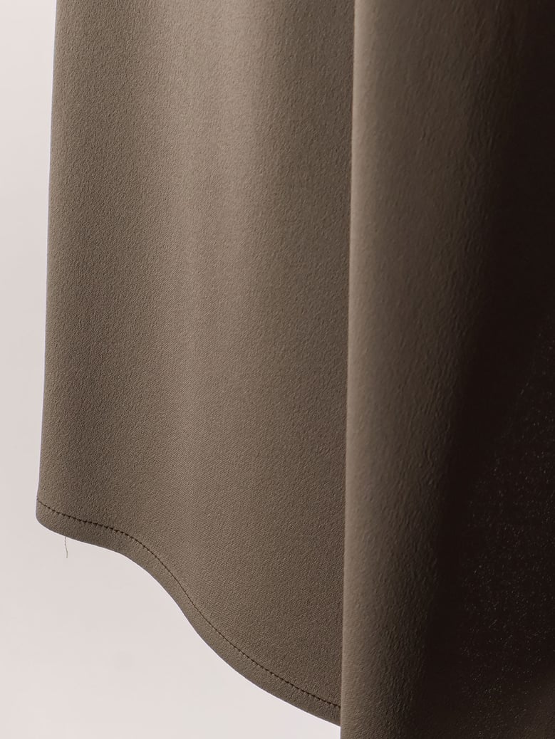 skirt satin green by Selfnex