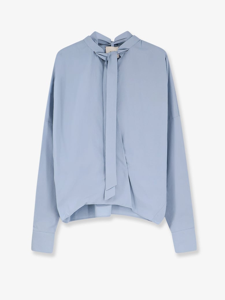 cotton shirt with bow by Selfnex