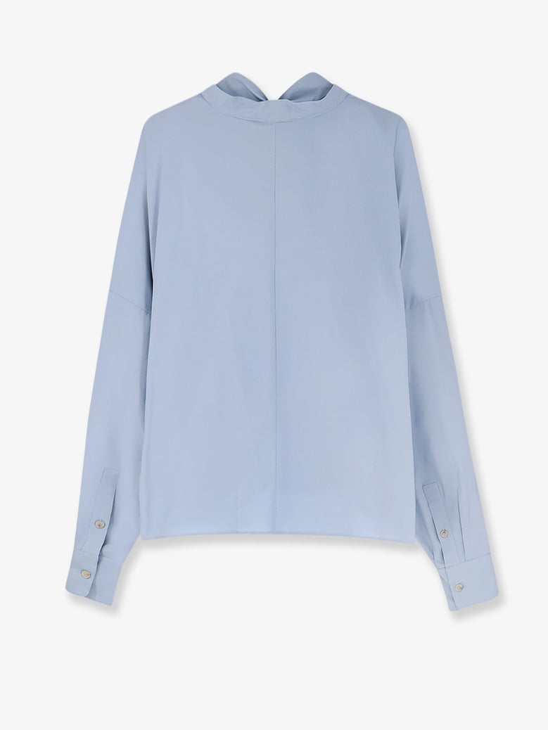 cotton shirt with bow by Selfnex
