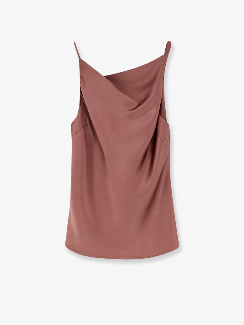 top satin brown by Selfnex